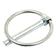 Round Linch Pin, Pin Ø4.5mm x 35mm
