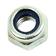 Metric Self Locking Nut, M6x1.00mm (DIN 985) Grade 8.