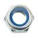 Metric Self Locking Nut, M8x1.25mm (DIN 985) Grade 8.