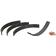 Brake Lining Kit Shoe, Length: 340mm.