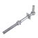 Gate Hanger - Round Bolt on, Pin Ø19mm, Length: 330mm