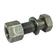 Hexagonal Head Bolt With Nut (TH) -1/2\'\' x 38mm, Tensile strength 12.9 (25 pcs. Box)
