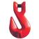 Clevis Grab Hook & Wings - 8mm
