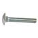 Metric Carriage Bolt and Nut, M8x50mm (DIN 601/934)