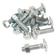 Metric Carriage Bolt and Nut, M12x50mm (DIN 601/934)