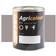 Agricolour - Light Grey Metallic Metallic Paint 1L Tin